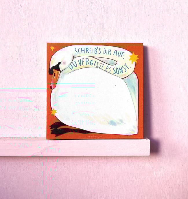 Kleine Gedanken - Block 75x75mm