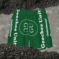 Image 2 of Geechee Universal Swim Trunks (Green)