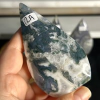 Image 2 of Moss Agate Flames ($12)