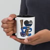 Love Police Officer Job, Mug with Color Inside
