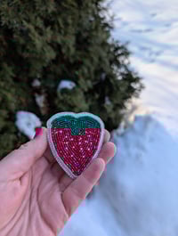 Strawberry pop socket