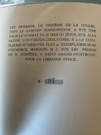 Image 3 of Les élixirs du diable, Hoffman, 1926, ex numéroté. 
