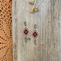 Image 2 of Thicket earrings - Desert no.1
