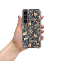 Image 1 of Woodland Creatures Boho Cottagecore Nature Inspired Cute Clear Case for Samsung®