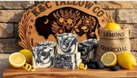 Lemon activated Charcoal Soap 