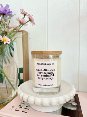 Image of CUSTOM MESSAGE CANDLE