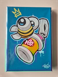 Image 4 of SHAKE YOUR BUMBLE A5 Canvas. With Free Sticker!
