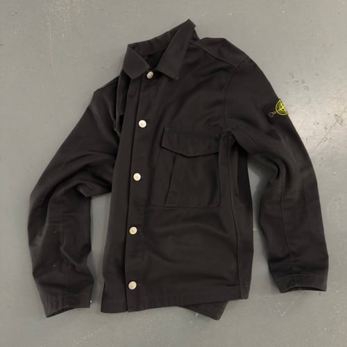 Image of SS 2023 Stone Island Gabardine Workwear  jacket, size XL