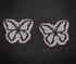 Barbwire Butterfly Sticker  Image 4