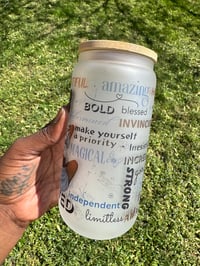 Image 2 of Self Love: Melanin Edition Glass Can