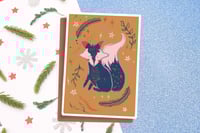 Image 3 of Winter Fox Plantable Christmas Cards
