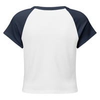 Image 8 of Yung Beans Women’s micro rib raglan baby tee