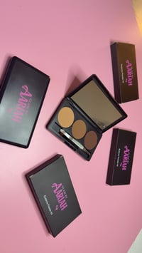 Image 1 of Eye Brow Powder Kit Pomade 