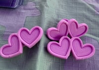 Heart Croc Charms