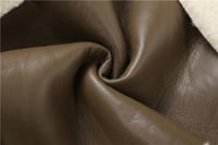 Image 12 of Weird Puss Furry Patchwork Women Crop Jacket