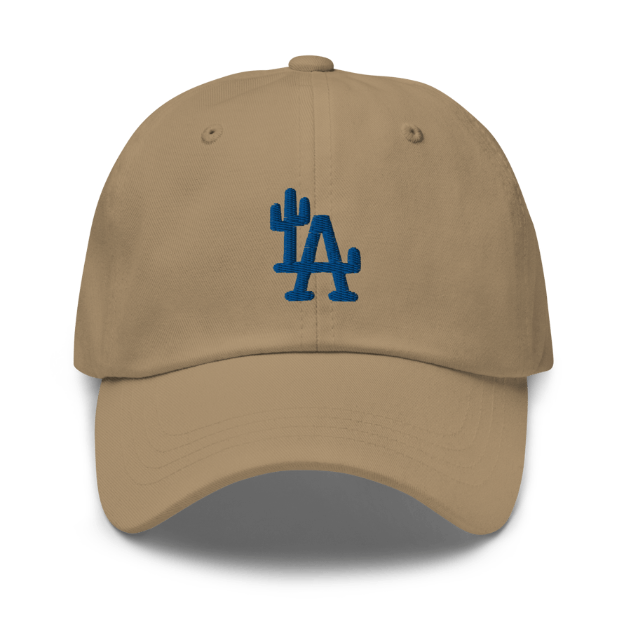 Image of LOWER AZ LA CACTUS Blue Dad hat