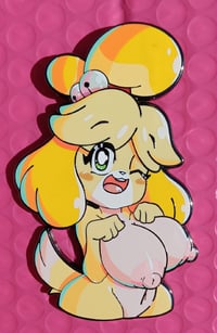 Dog Girl Pin