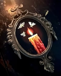 Image 1 of Original Painting-“ Moth to a Flame”