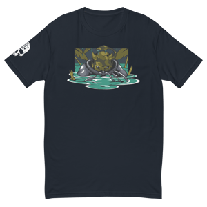 Image of Workshop 432's "Devils With Green Faces" Tee