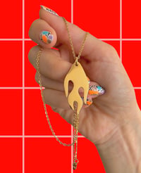 Image 2 of FLAME NECKLACE 