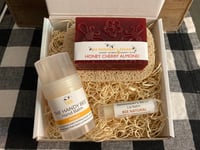 Image 1 of The Workman Self Care Box for Men-Honey Cherry Almond