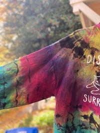 Image 2 of 2XL Disrespect Your Surroundings Tie Dye Hoodie 11