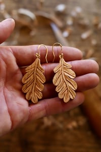 Image 2 of Oak leaf Earrings…