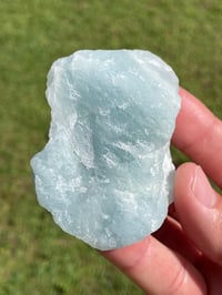 Image 7 of Blue Aquamarine Raw Chunk Specimen #1856