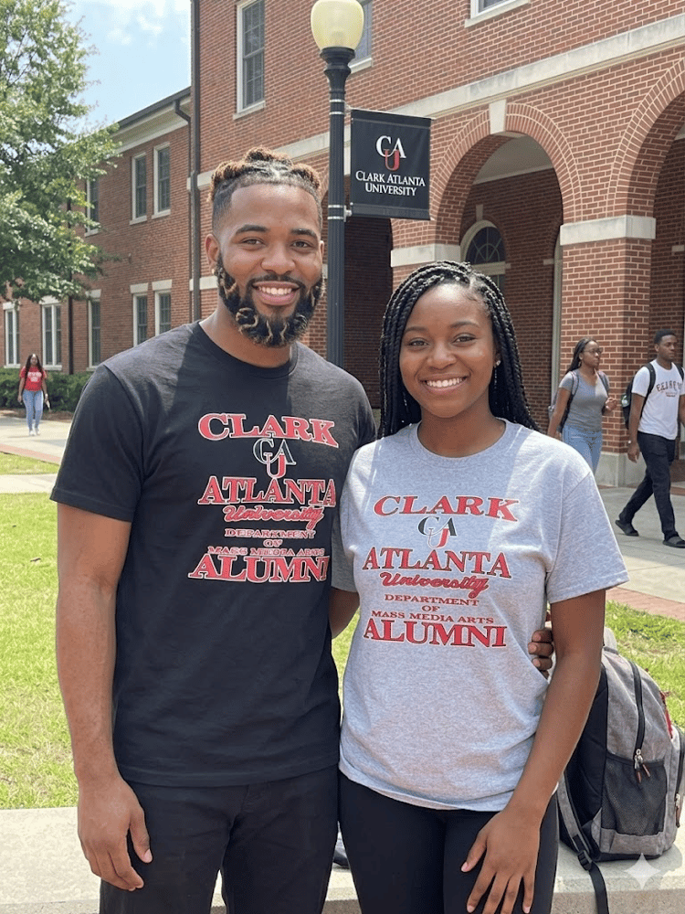 CLARK ATLANTA UNIVERSITY MASS COMM ALUMNI TEE