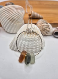 Image 4 of Trio of Seaglass Necklace 