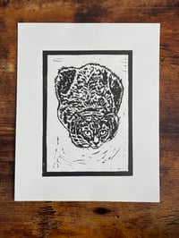 Image 4 of Custom Linocut Pet Portrait
