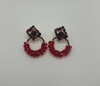 Image 8 of Beaded diamond earring