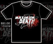 Image of MAXIMUM DEATH - logo t-shirt