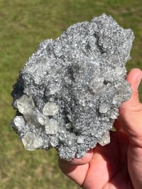 Image 14 of Druzy Fujian Quartz & UV Calcite Specimen #2312