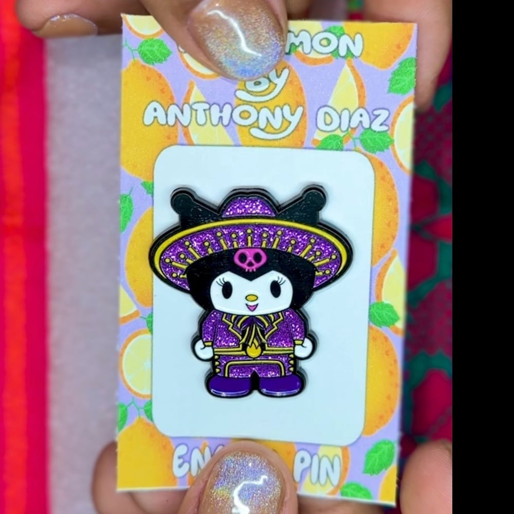 Image of San Rio Mariachi Enamel Pin