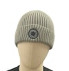 Hilton Beanie in Light Grey/ Dark Grey 