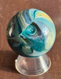 Image 5 of Teal Blush Planet Marble