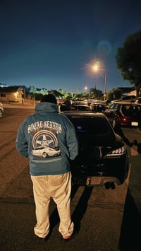 Image 3 of HEAVYWEIGHT PREMIUM GENESIS COUPE TURQUOISE HOODIE