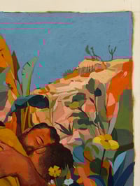 Image 3 of In The Talls - 20x26" Acrylic on canvas