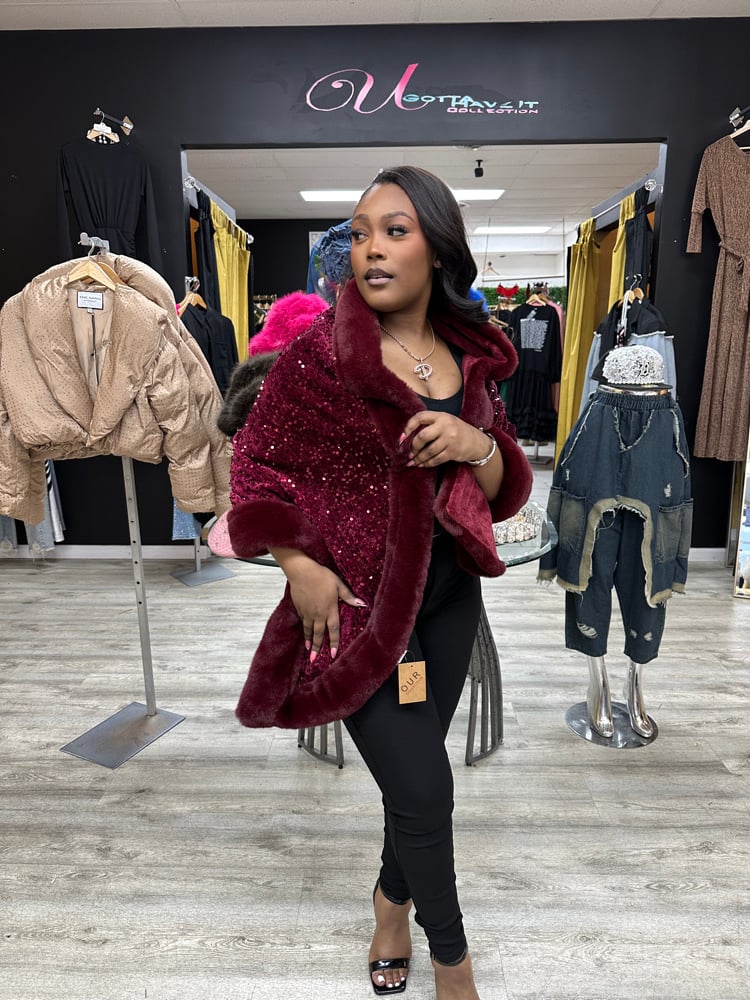 Image of SEQUINS WRAP