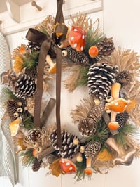 Image 1 of The Autumn Toadstool Wreath