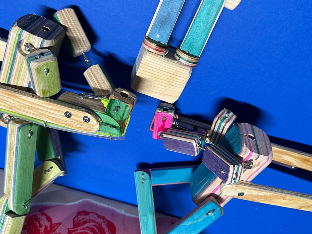 Samurai Block’em Pop’em WoodBots