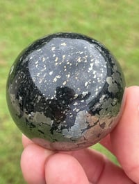 Image 5 of Pyrite In Magnetite Sphere #1107