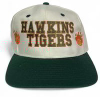 Image 1 of Stranger Things Hawkins Tigers Paw Cap Hat