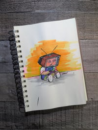 Image 2 of GPK TV Stevie Original Art