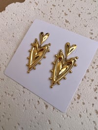Image 2 of HEART TO HEART EARRINGS