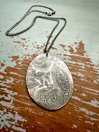 Image 12 of Homer quote pendant necklace by peaces of indigo