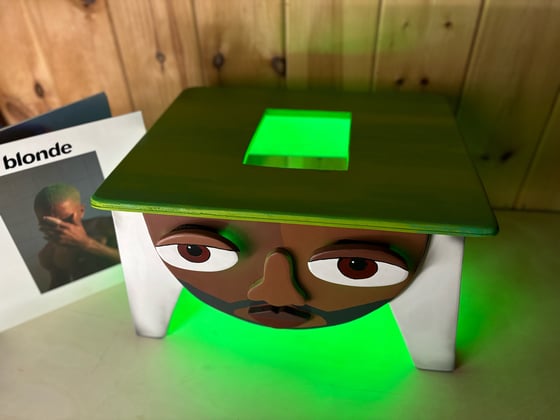 Image of Frank Ocean Blonde Turntable Table
