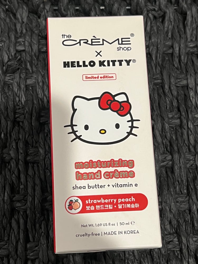 Image of Hello Kitty Creme Shop Lotion Strawberry Peach 