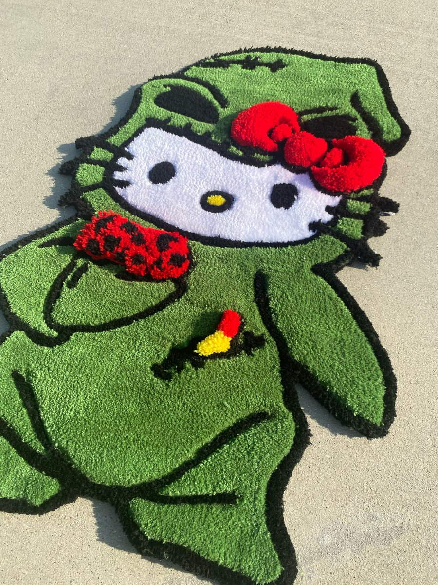 Image of Spooky Kitty Rug